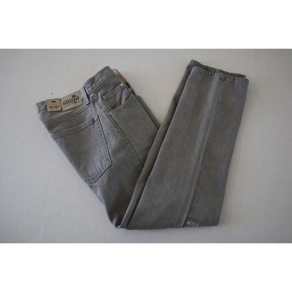 Levi's SilverTab Men's Sz 30x30 Gray Relaxed Fit Straight Leg Denim Jeans $80 - Picture 6 of 7